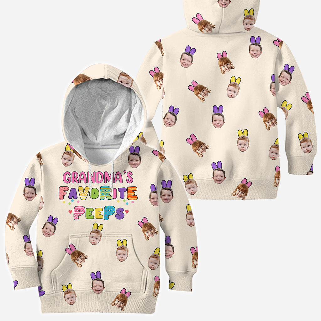 Grandma's Peeps - Personalized Kid All Over Shirt