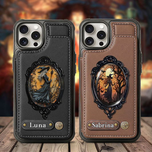 Beautiful Witches - Personalized Witch Wallet Phone Case