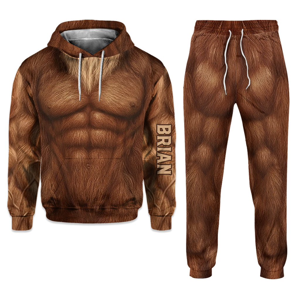 Bigfoot Costume - Personalized Bigfoot Hoodie and Sweatpants