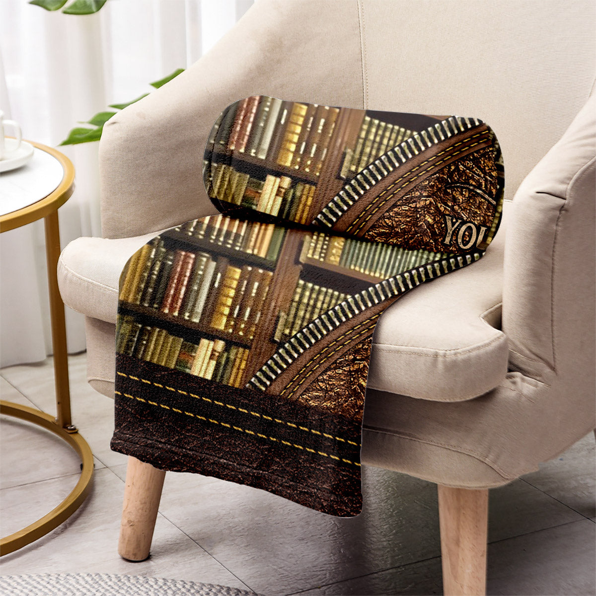 Library - Personalized Librarian Blanket