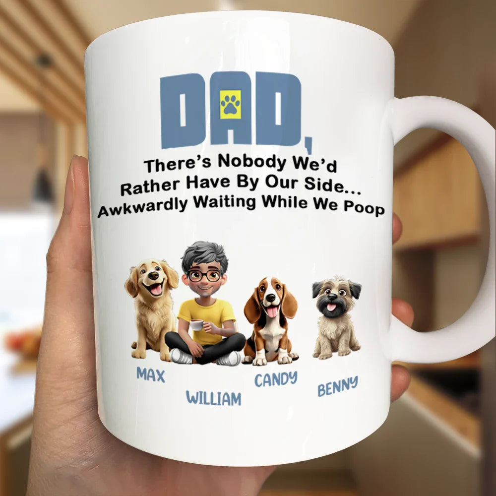 Personalized White Ceramic Mug - Custom Gift Cup