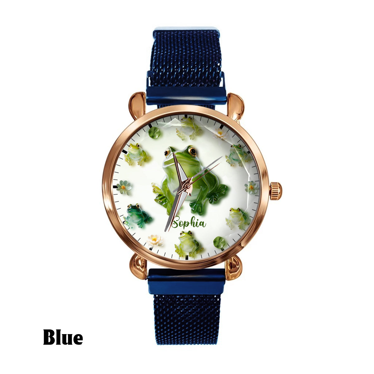 Just A Girl Who Loves Frogs - Personalized Frog Women Hand Watch