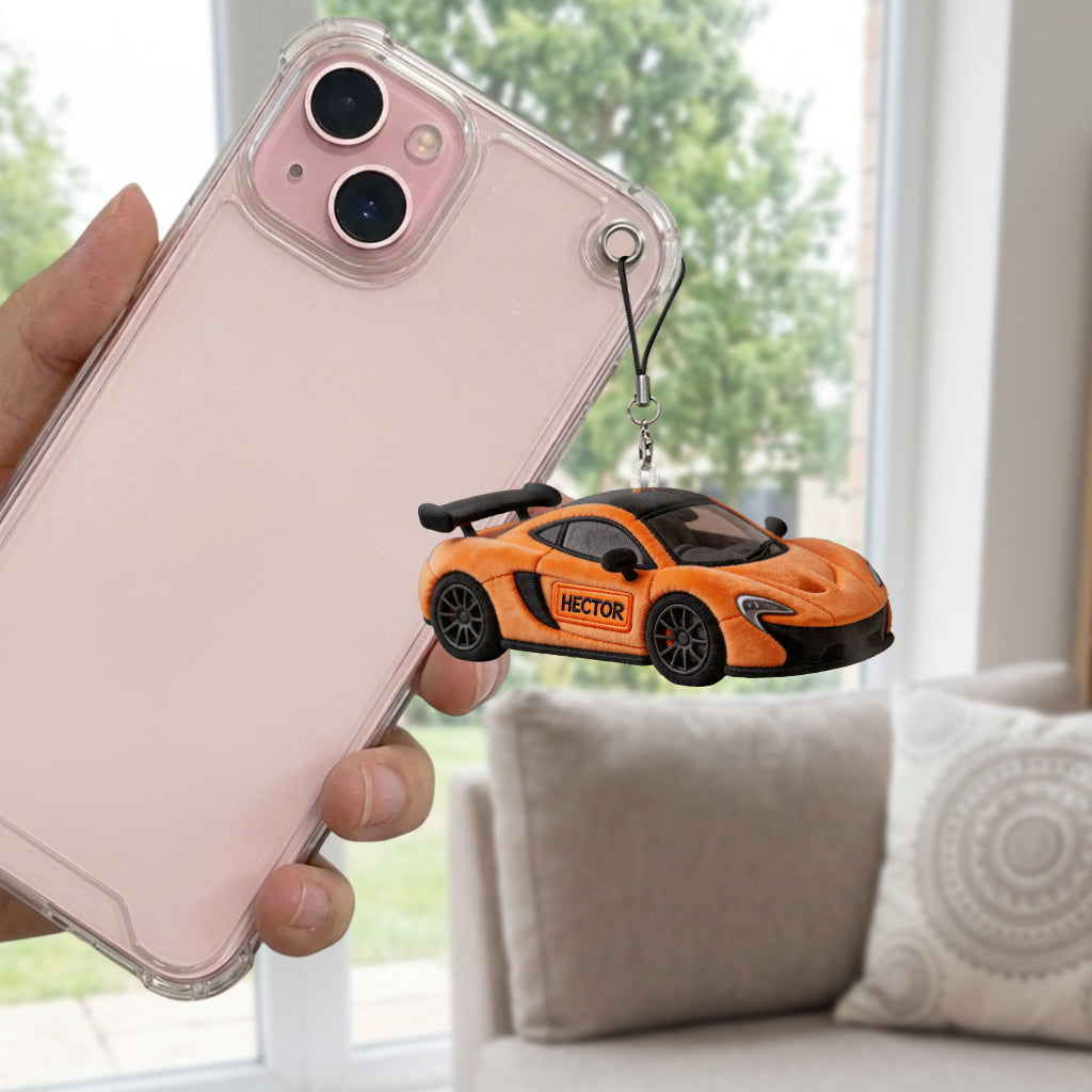Custom Any Photo, Any Object - Personalized Car Lover Plush Keychain