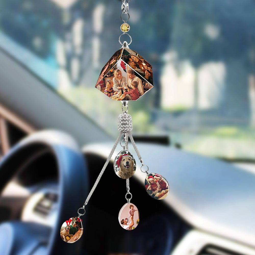 Any Photos - Personalized Any Photo Car Ornament