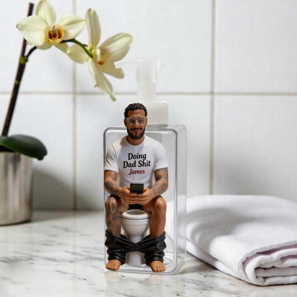 Best Time Of Day - Personalized Father Pump Dispenser