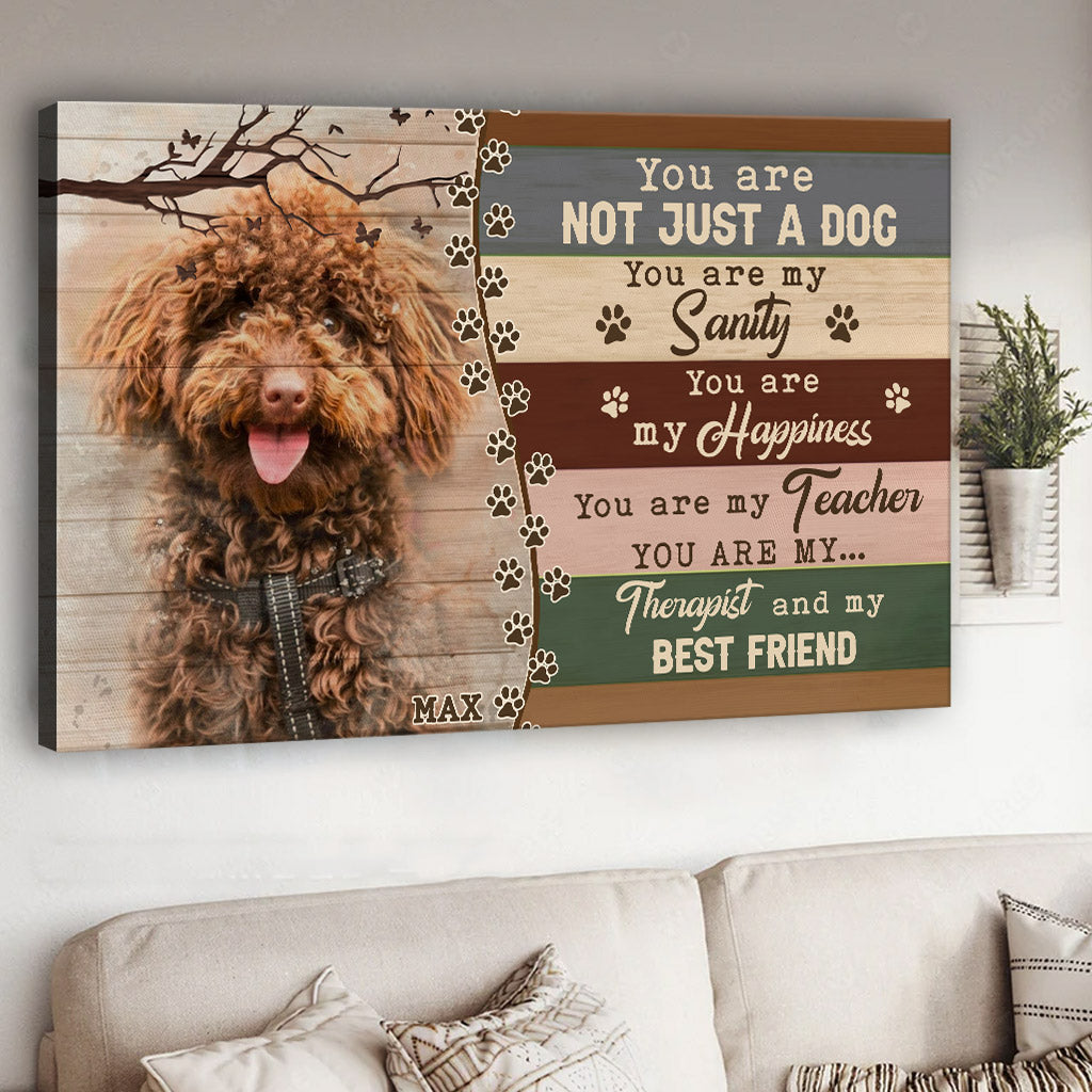 Best Friends - Personalized Dog Canvas And Poster