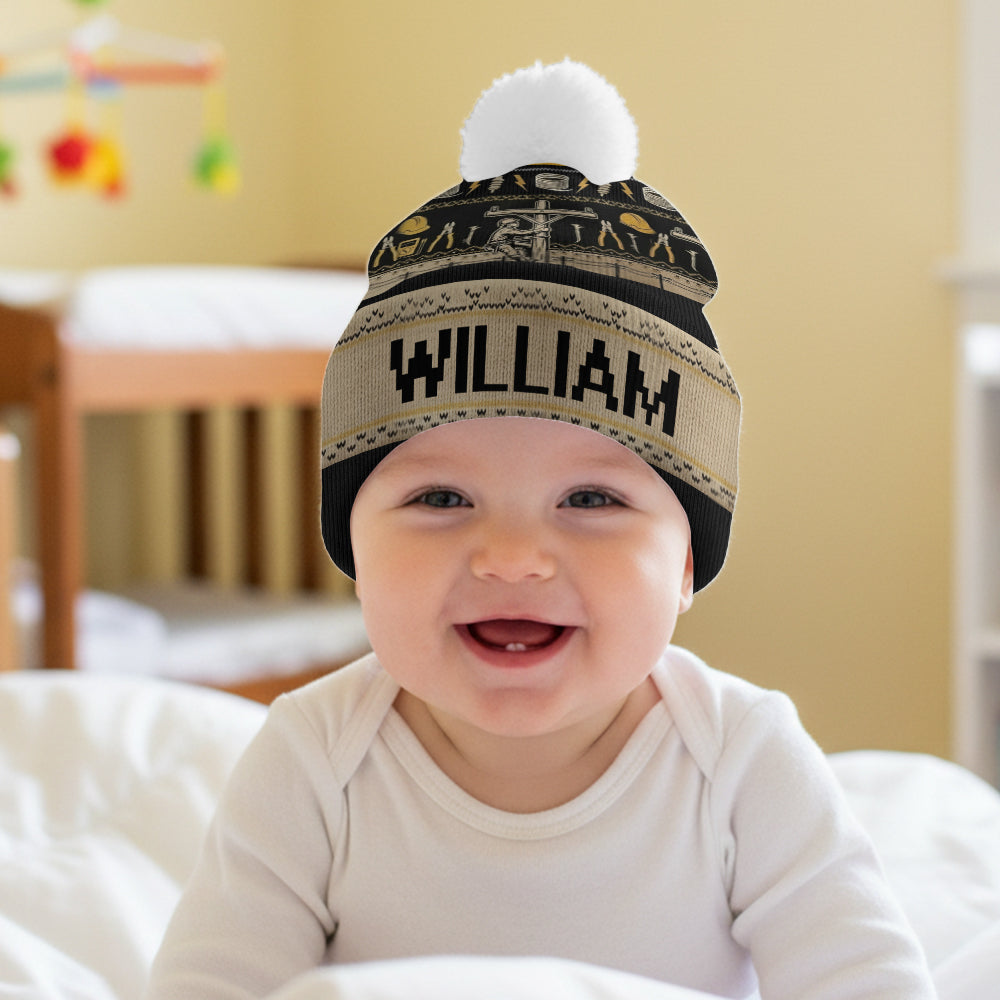 Lineman Life - Personalized Lineman Beanie Hat