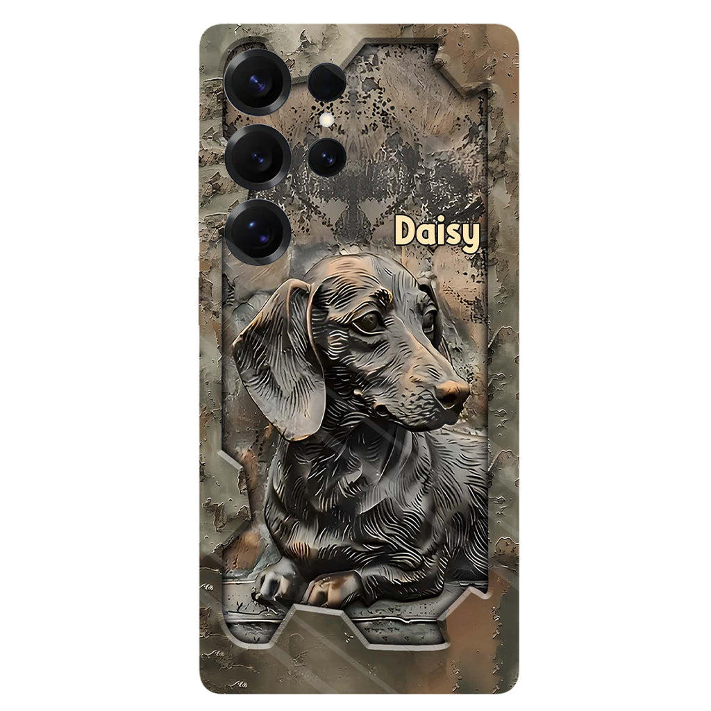 Life Is Better With My Dachshund - Personalized Dog Full Print Phone Case