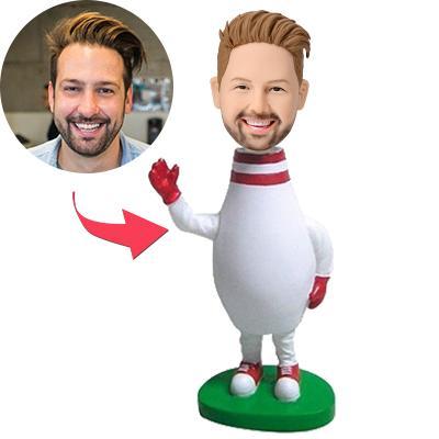 Funny Bowling Pin - Personalized Cosplay Bowling Bobblehead