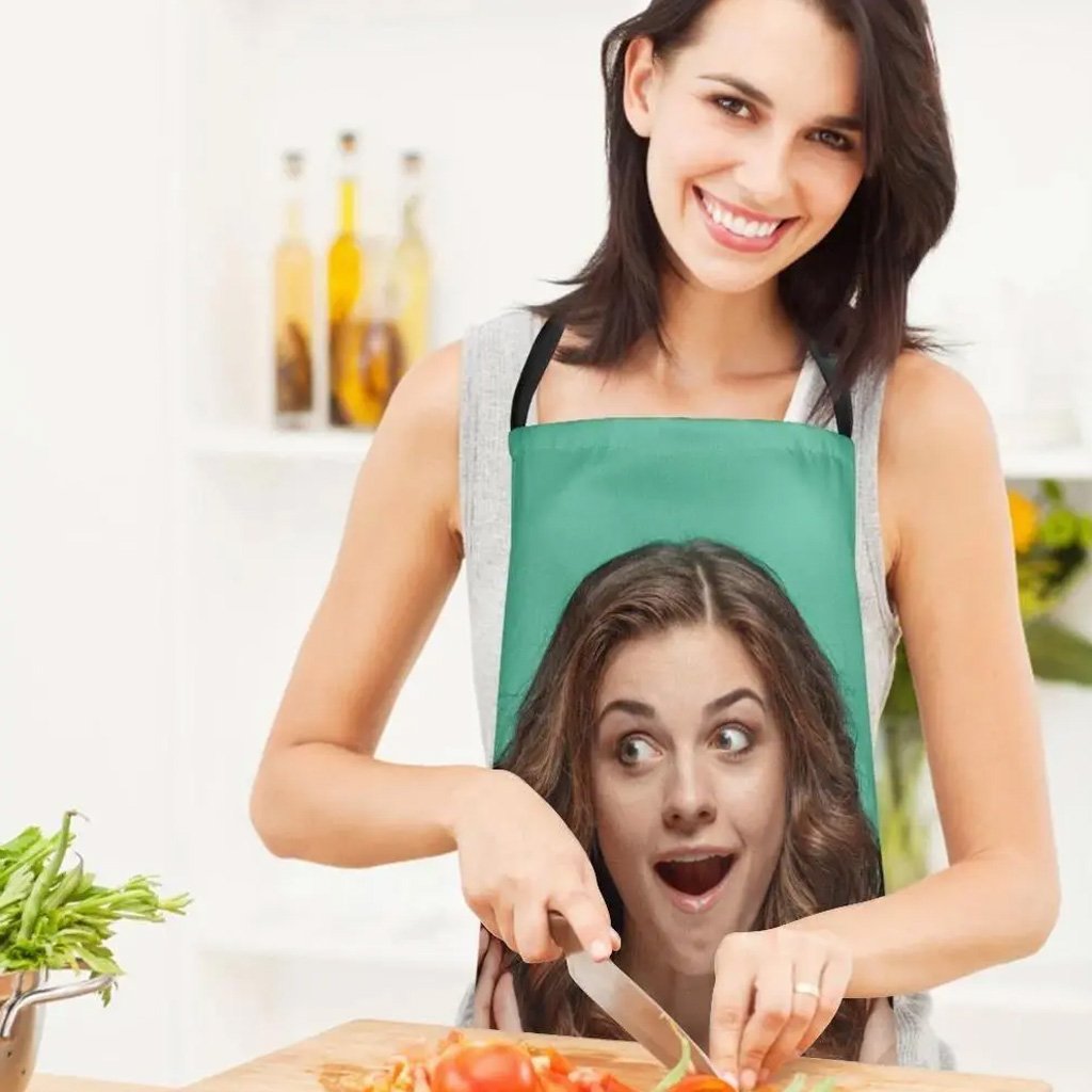 Any Photo - Personalized No Pocket Apron