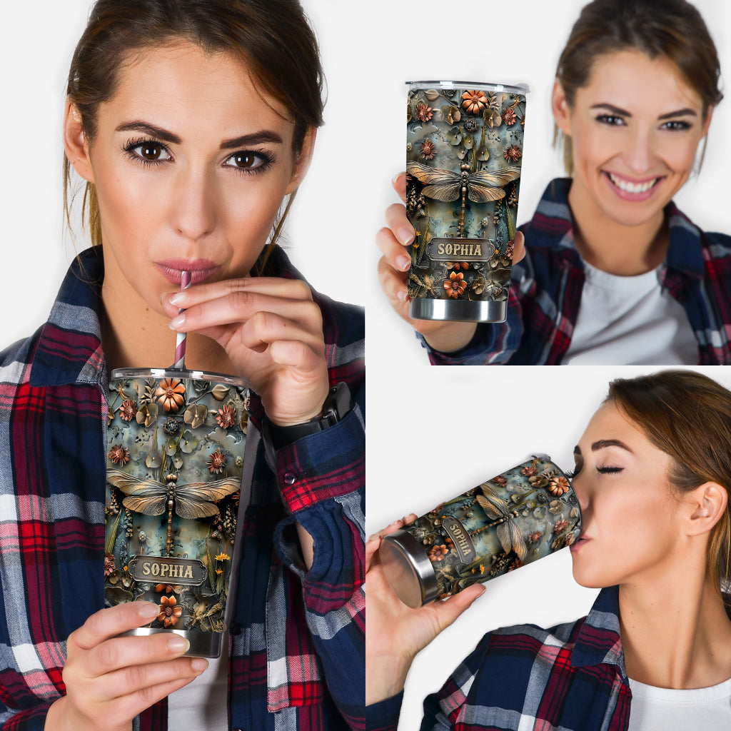Green Lady - Personalized Gardening Tumbler