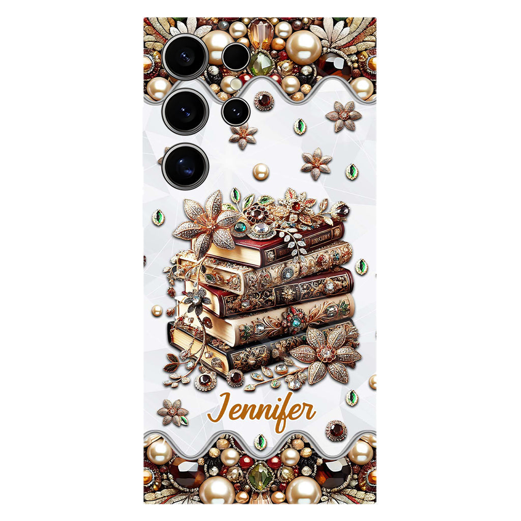 Just A Girl Who Loves Books - Personalized Book Full Print Phone Case