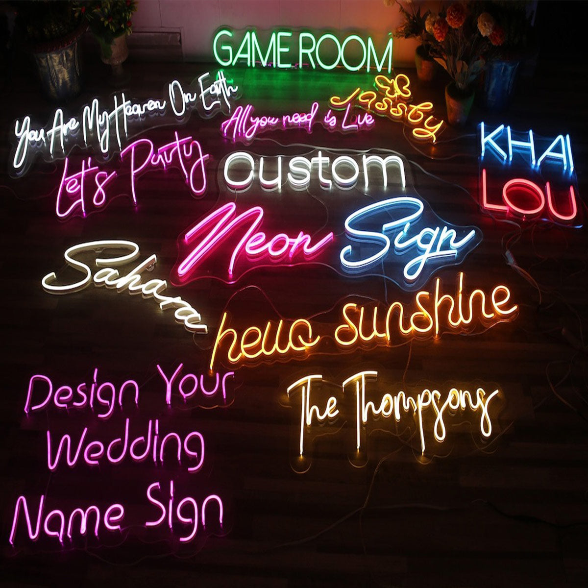 Custom Text - Personalized Step Dad Neon Sign