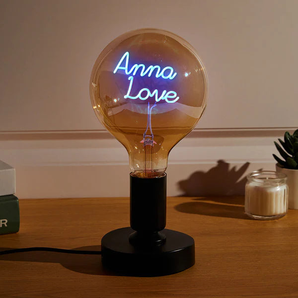 Any Name Light Bulbs - Personalized Any Name Light Bulbs Lamp