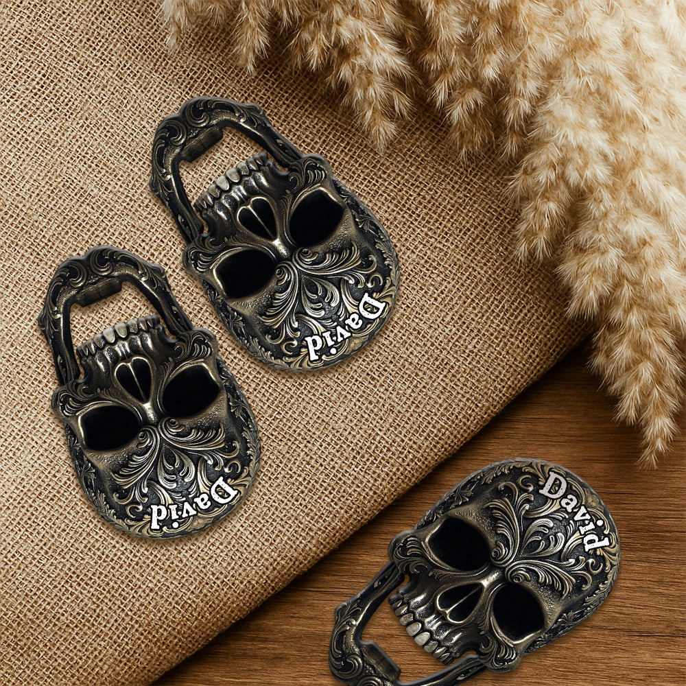 Cool Skull Bottle Opener - Personalized Beer Bottle Opener
