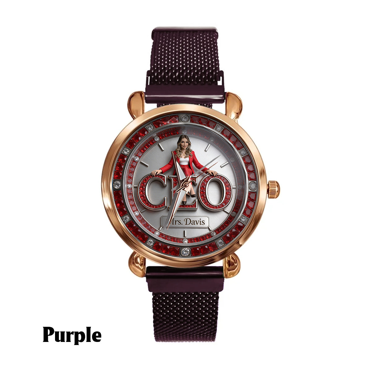 Custom Any Photo - Personalized Colleague Women Hand Watch