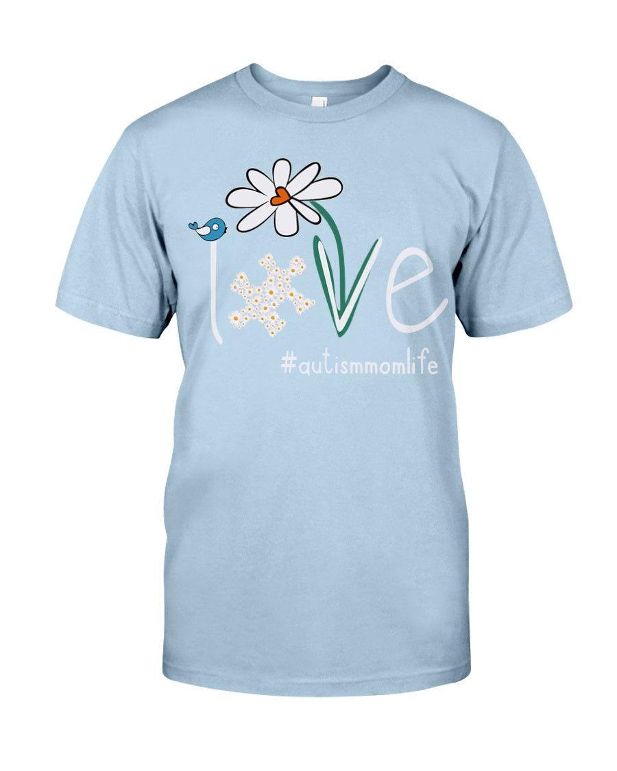 A Big Piece Of My Heart Has Autism - Autism Awareness T-shirt and Hoodie 0921