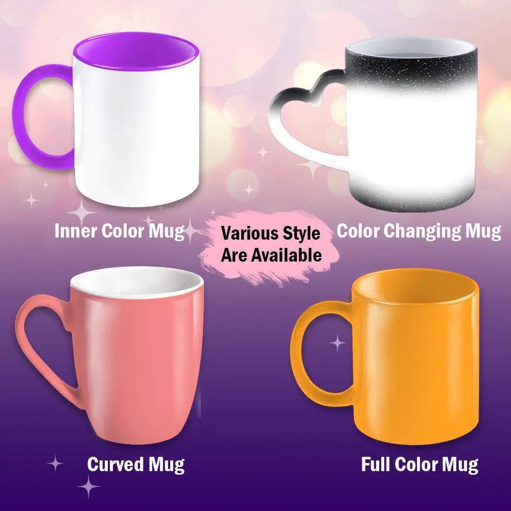 Custom Personalized Couple Mug - Gift Idea For Him/Her - To The Best Thing That Ever Happened To Me And My Wiener
