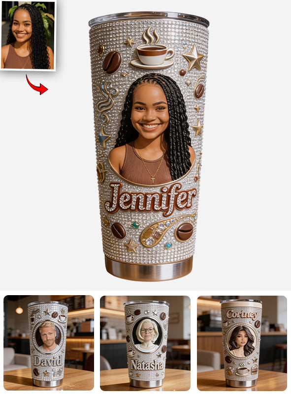 Custom Any Photo - Personalized Coffee Tumbler