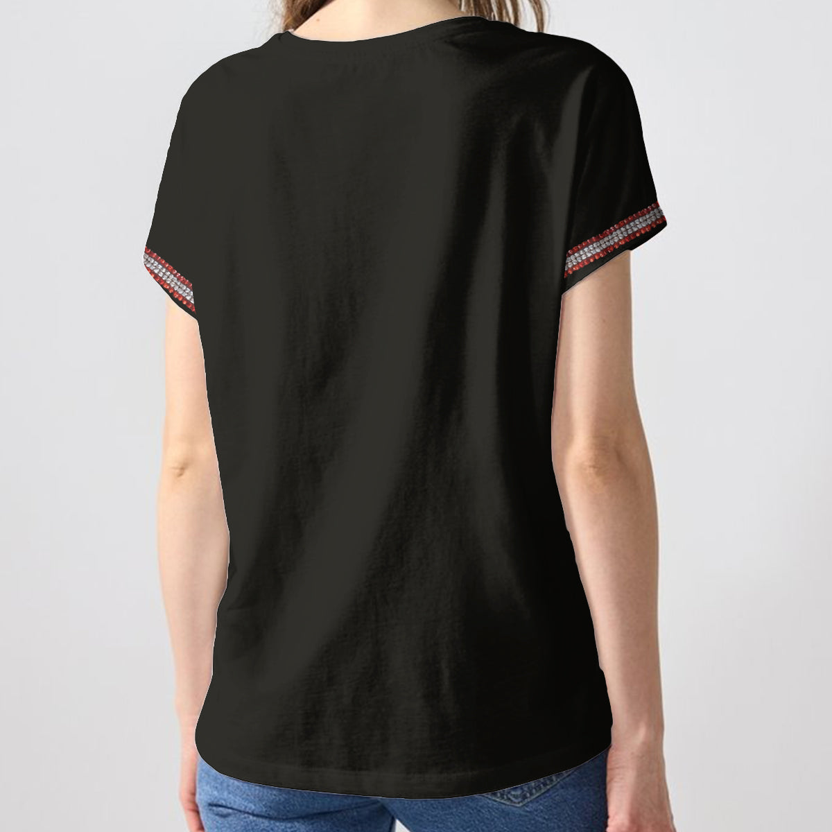 Custom Any Photo, Any Title - Personalized Colleague Fully Printed V-Neck T-Shirt
