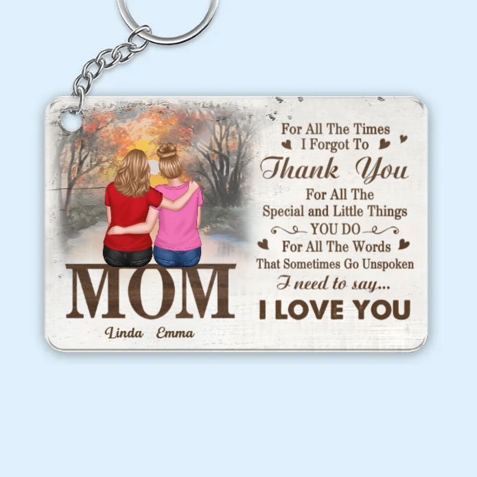 Grateful Love – Custom Poster Featuring a Heartwarming Moment with Mother and Daughter – Ideal Gift for Mother’s Day or Family Celebrations