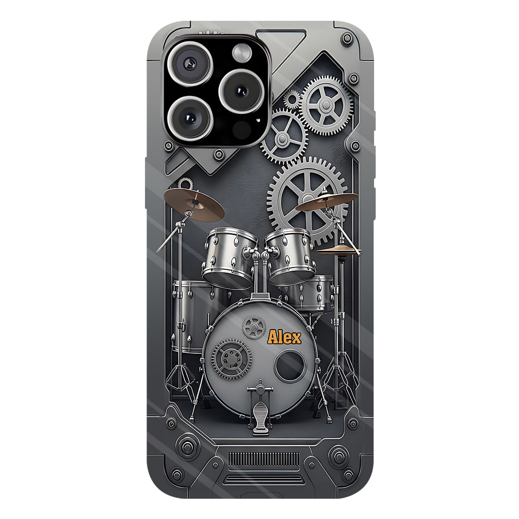 Drummer Life - Personalized Drummer Full Print Phone Case