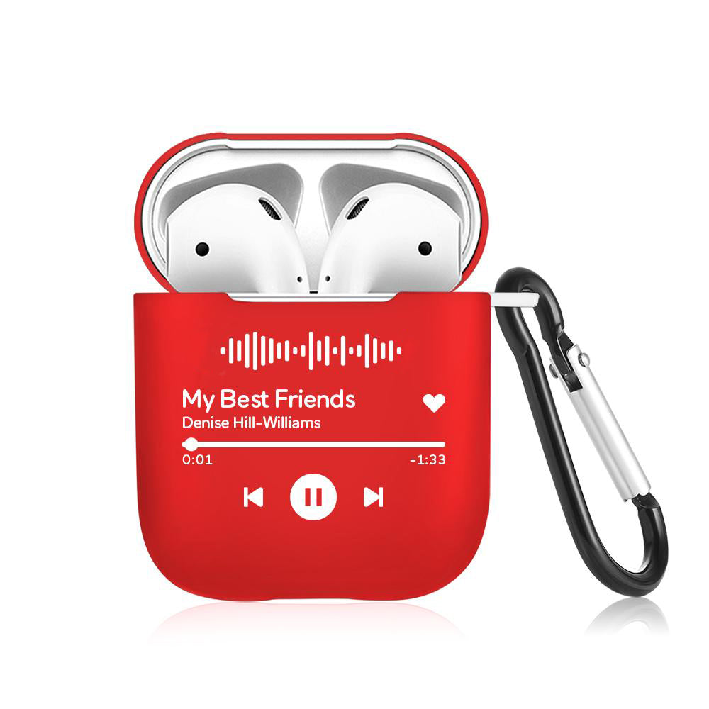 Custom Music Code - gift for anyone - Personalized Airpods 2 Case Cover