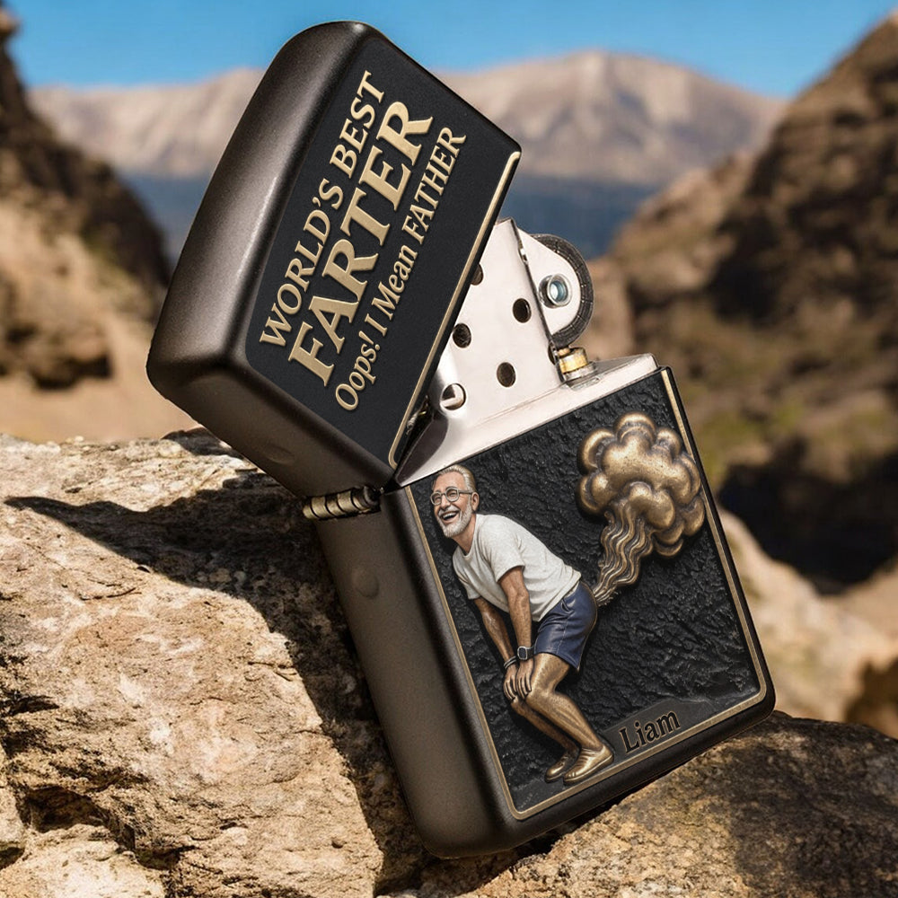 Best Farter Ever - Personalized Father Lighter