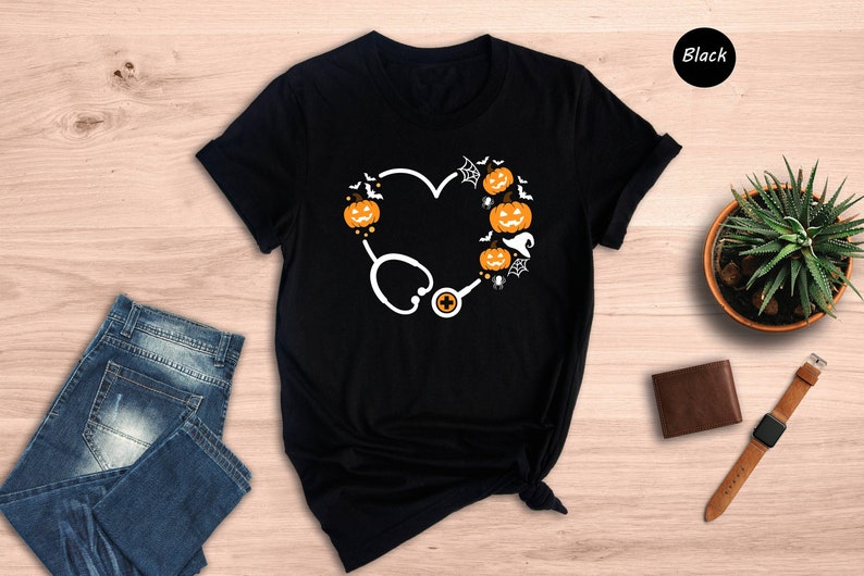 Halloween Stethoscope Shirt, Nurse Halloween Shirt, Funny Doctor Shirt Halloween T-shirt & Hoodie 0924