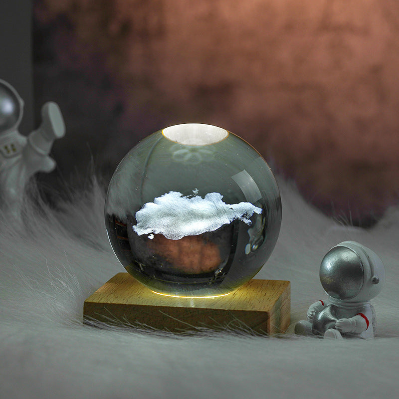 Beautiful Crystal Ball - Personalized Crystal Ball