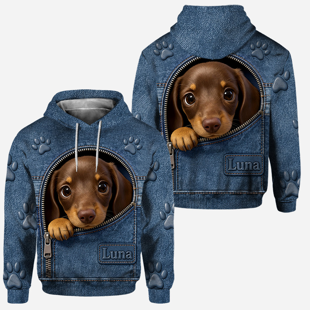 Custom Any Photo - Personalized Dog Hoodie and Leggings