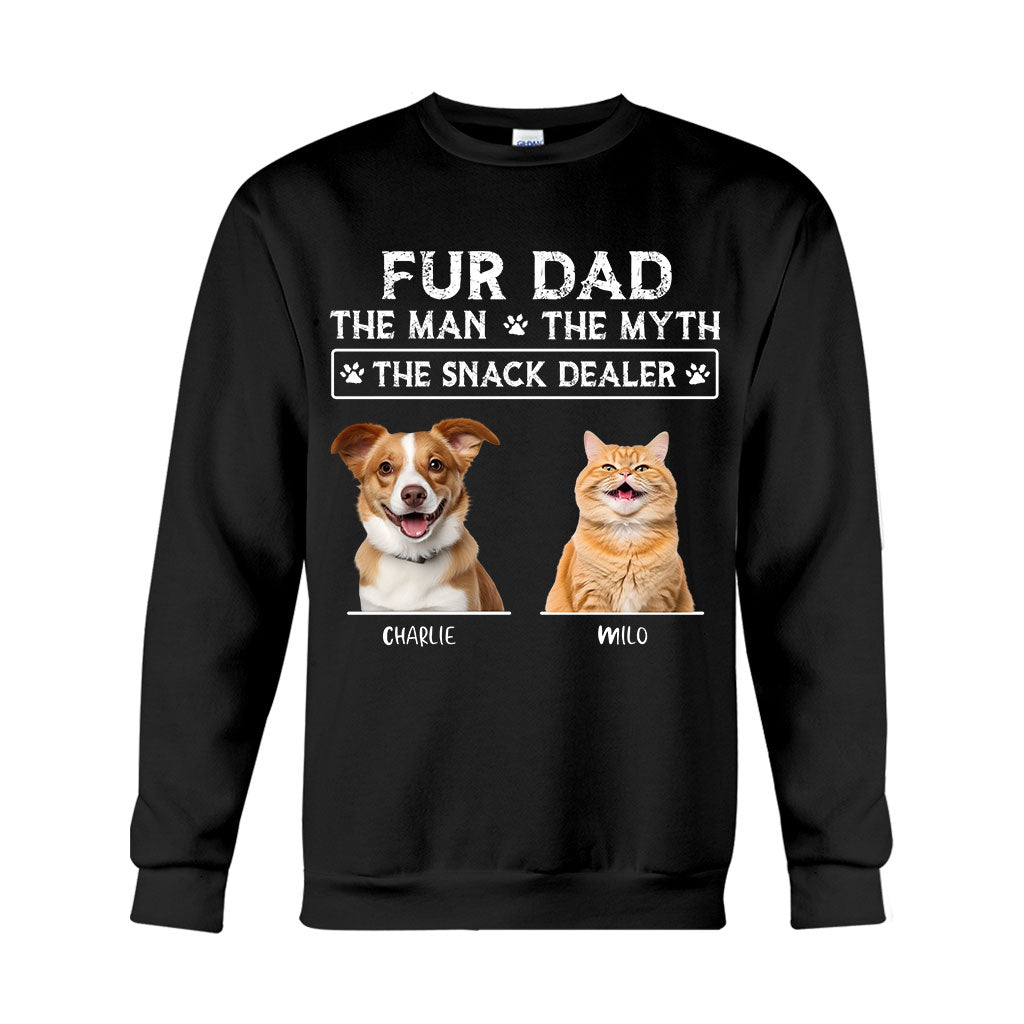 Fur Dad - Personalized Dog T-shirt And Hoodie