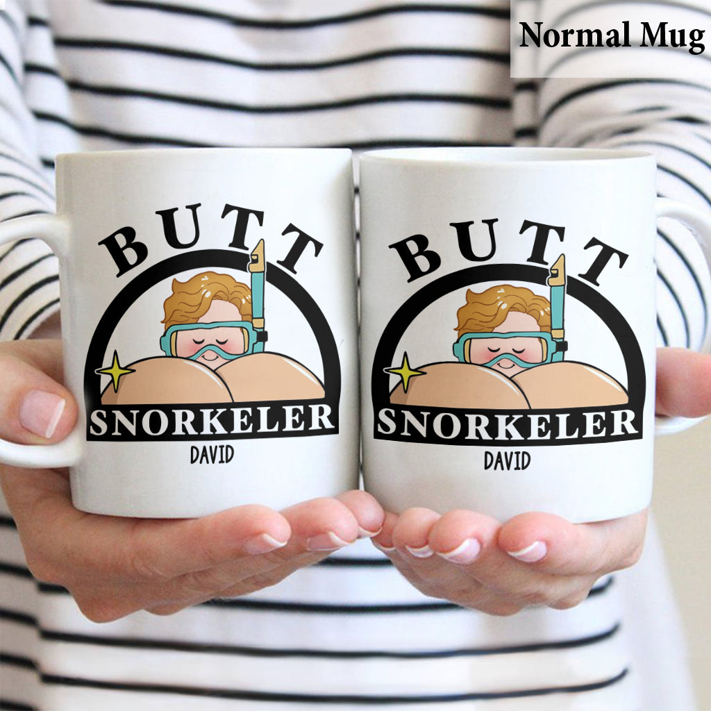 Funny Snorkeler - Personalized Scuba Diving Mug