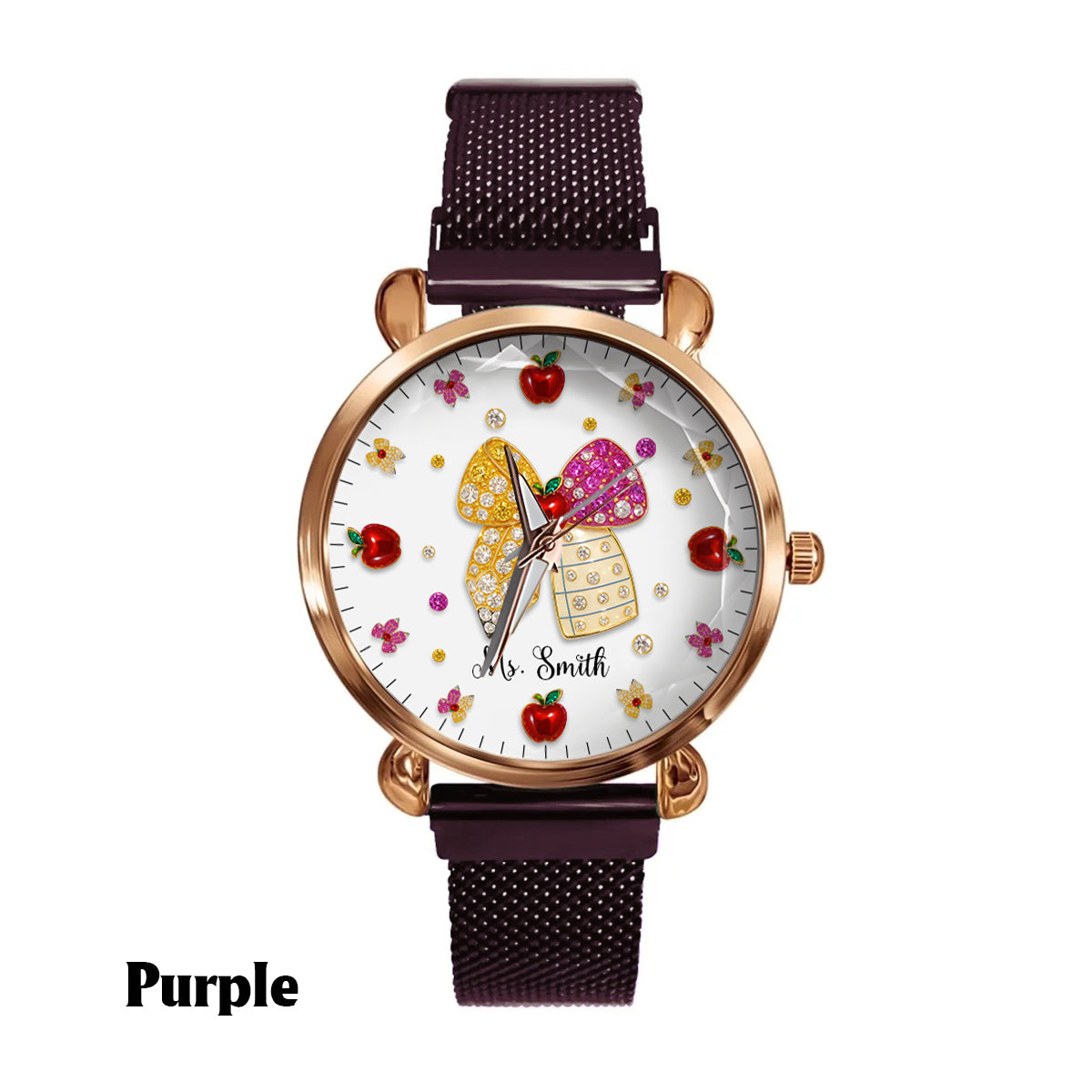 Love Being A Teacher - Personalized Teacher Women Hand Watch