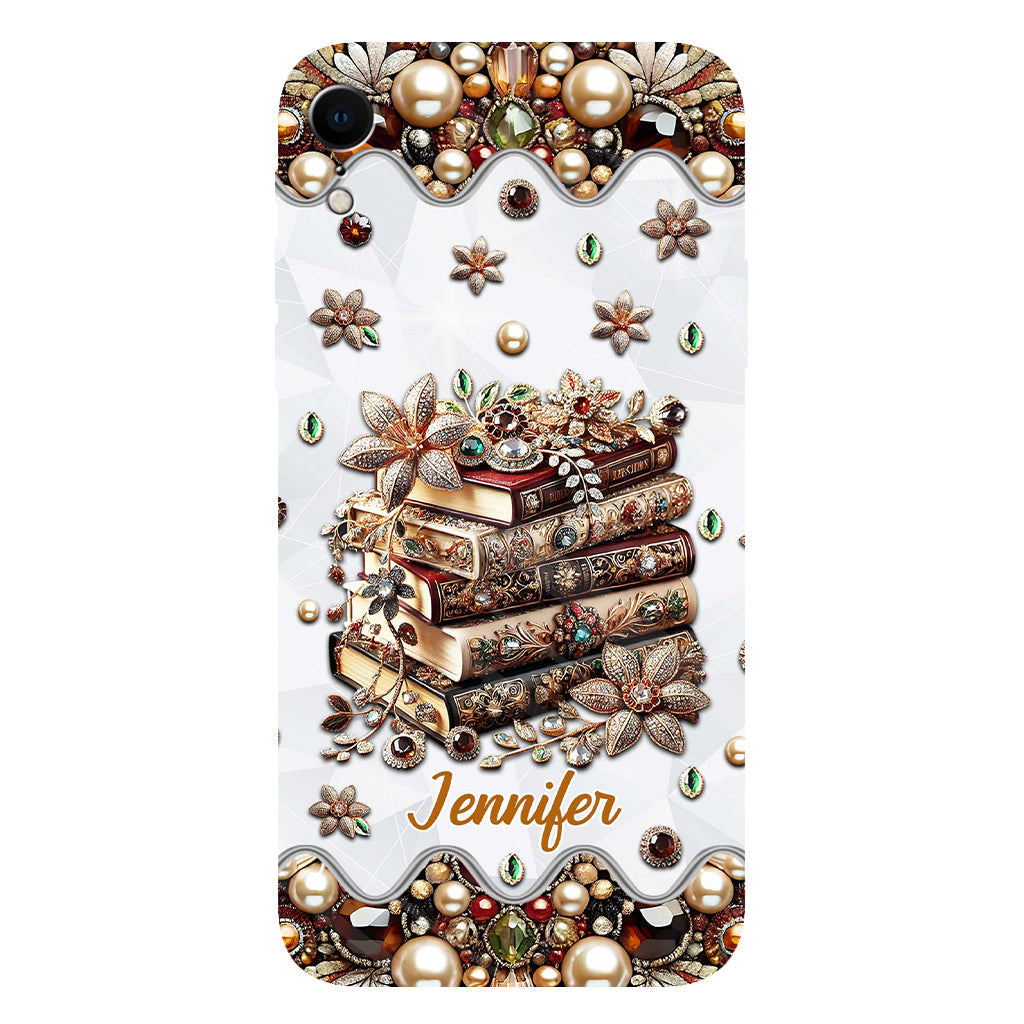 Just A Girl Who Loves Books - Personalized Book Full Print Phone Case