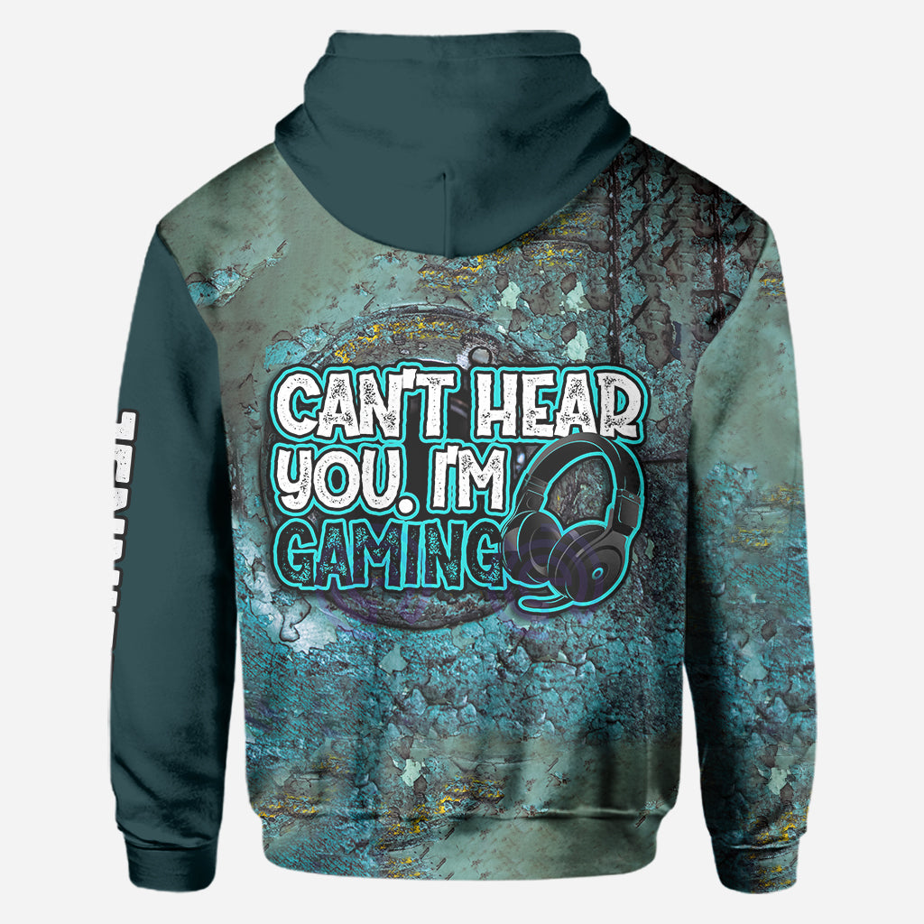 Can't Hear You I'm Gaming - Personalized Video Game All Over Shirt