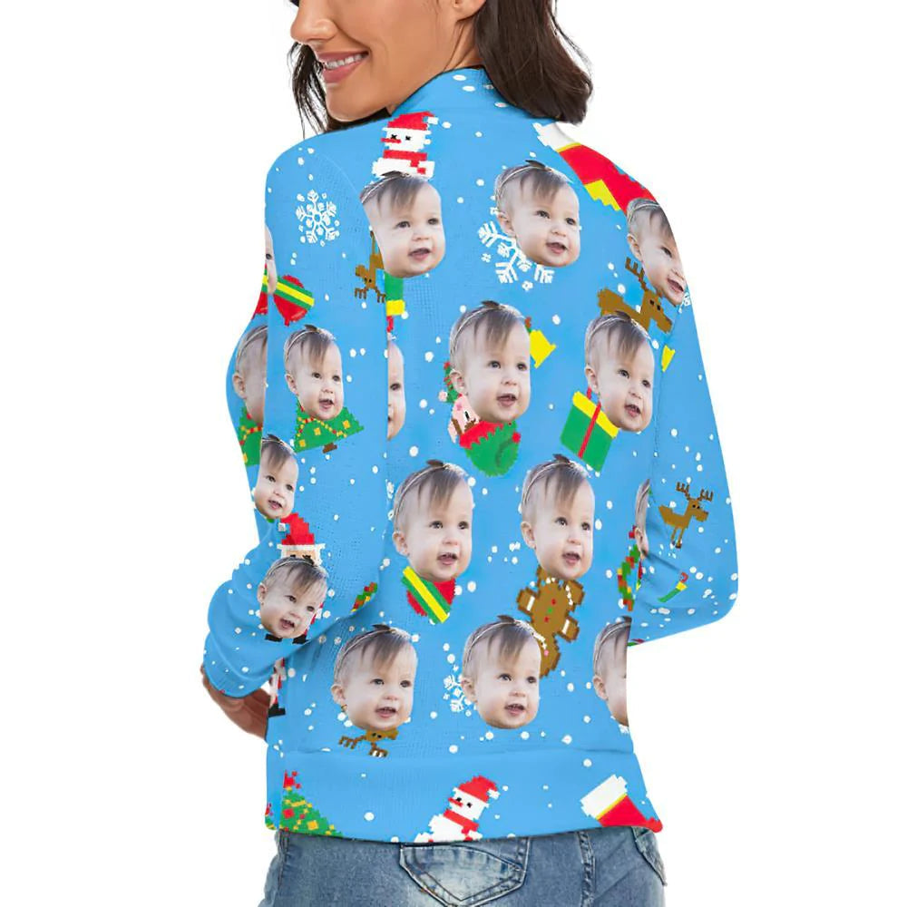 Custom Face Turtleneck - Personalized Turtleneck