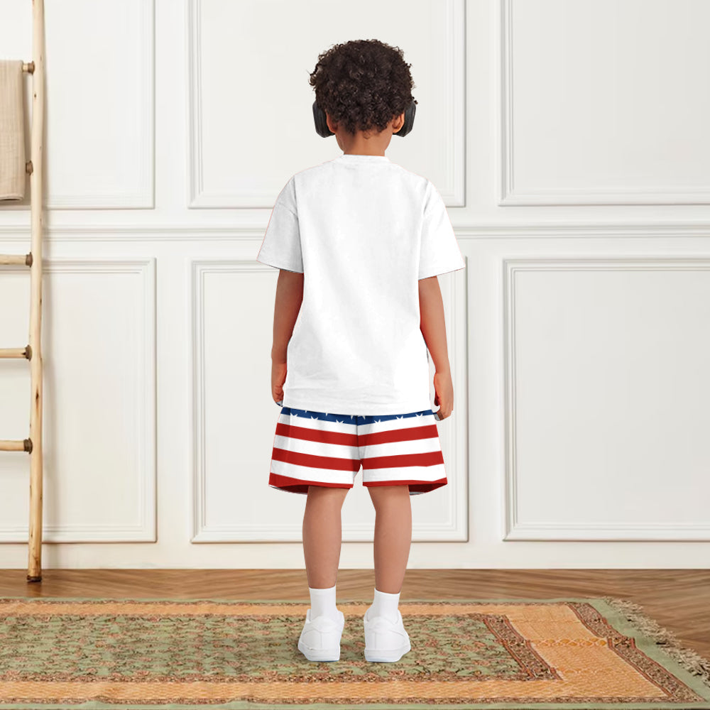 Feral But Free - Personalized Kid T-shirt & Shorts