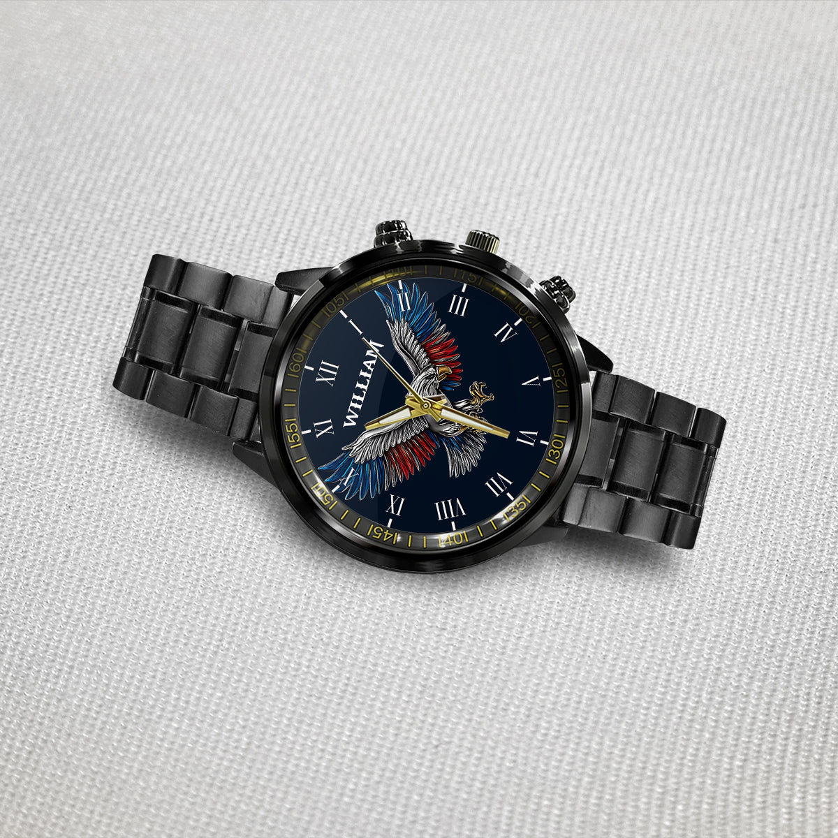 Freedom Strong Eagle - Personalized Independence Day/ 4th of July Hand Watch