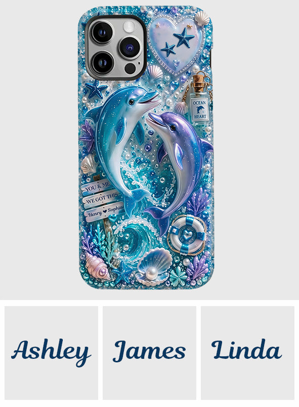 I'm Yours - Personalized Dolphin Full Print Phone Case