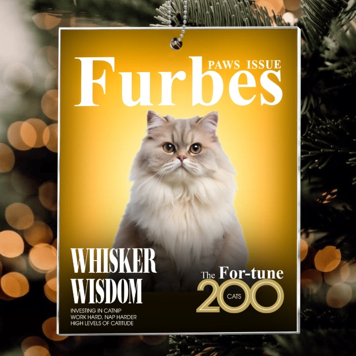 Personalized Celebrity Pet Ornament – Create a “Cover Moment” for Your Furry Friend