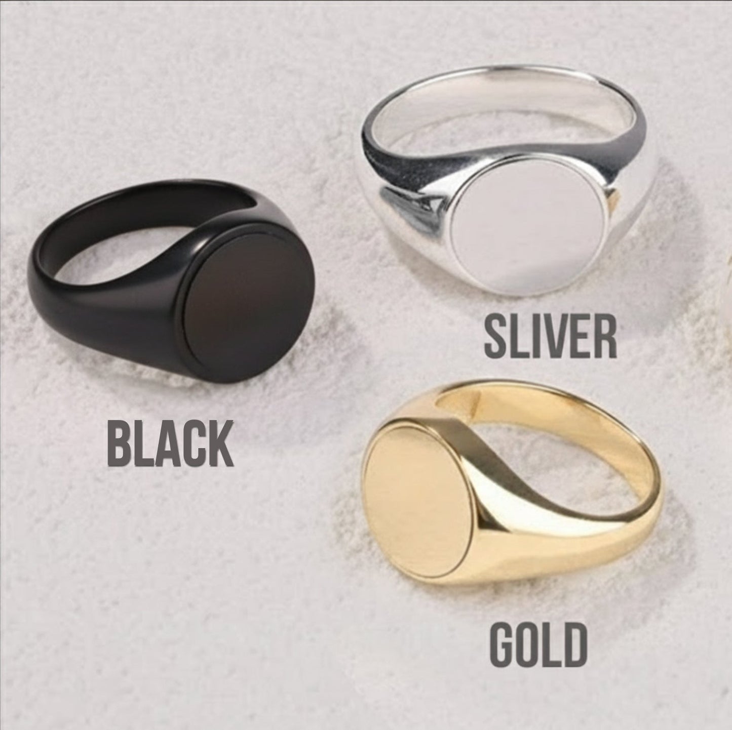 Irish Celtic Cross - Personalized Irish Signet Ring