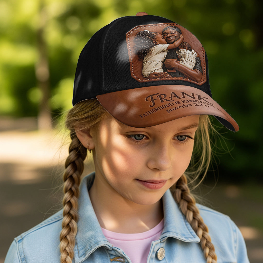 Fatherhood Is Kingdom Work - Personalized Father Classic Cap