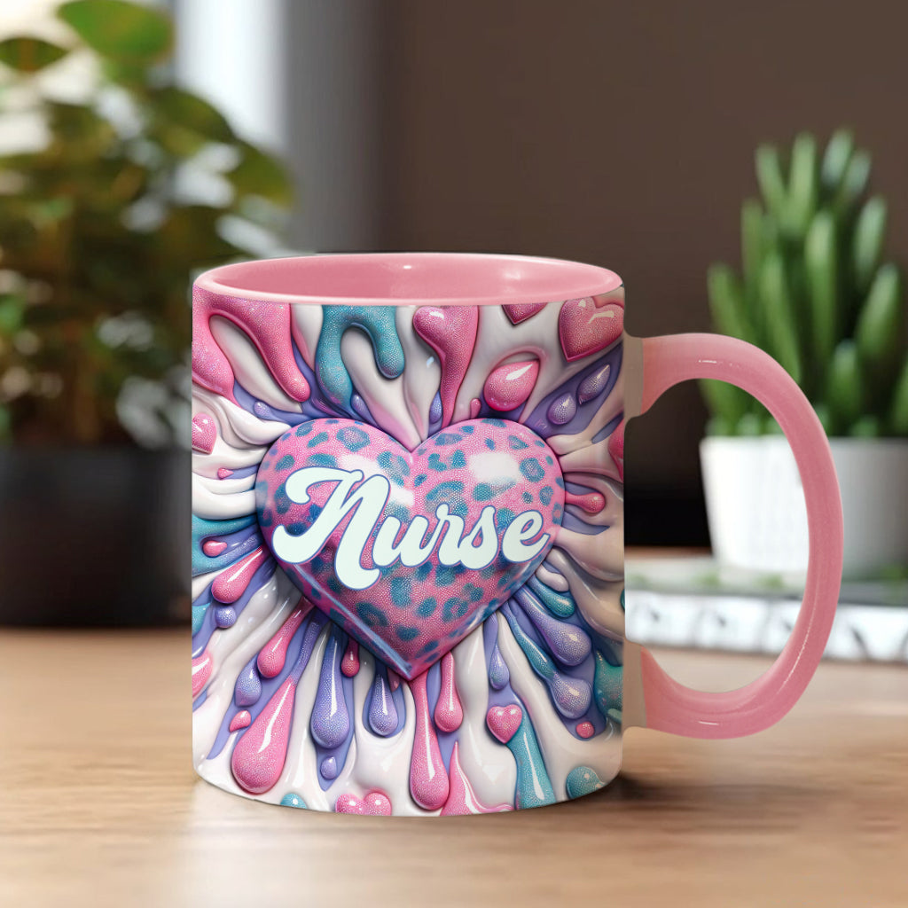 I Love My Job - Personalized Colleague Accent Mug