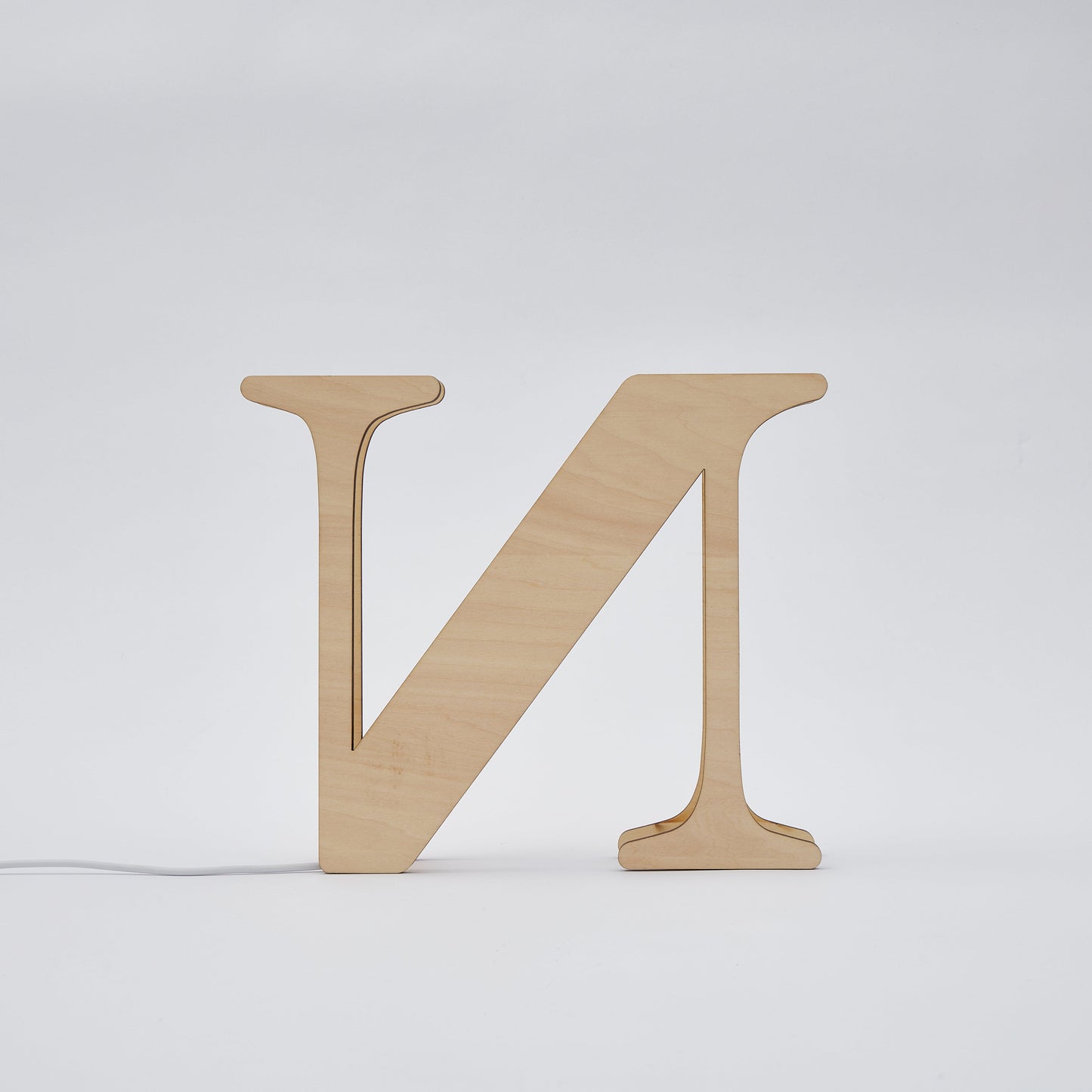 Wooden Letter - Personalized Any Letter With Name Lamp