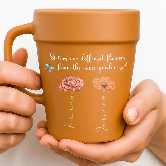 Creative Plant Pot Style Mug with Mini Shovel Spoon - Special Gift for Sisters