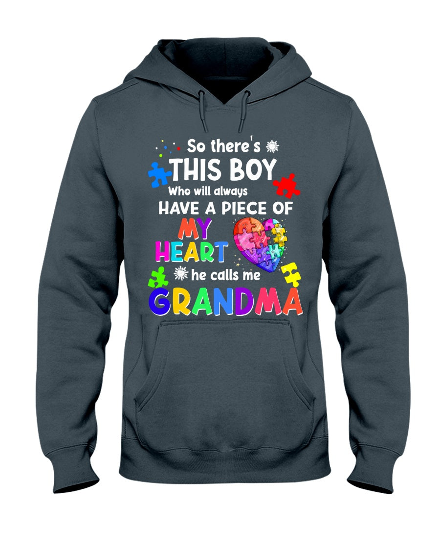 Autism Grandma - Autism Awareness T-shirt and Hoodie 0921