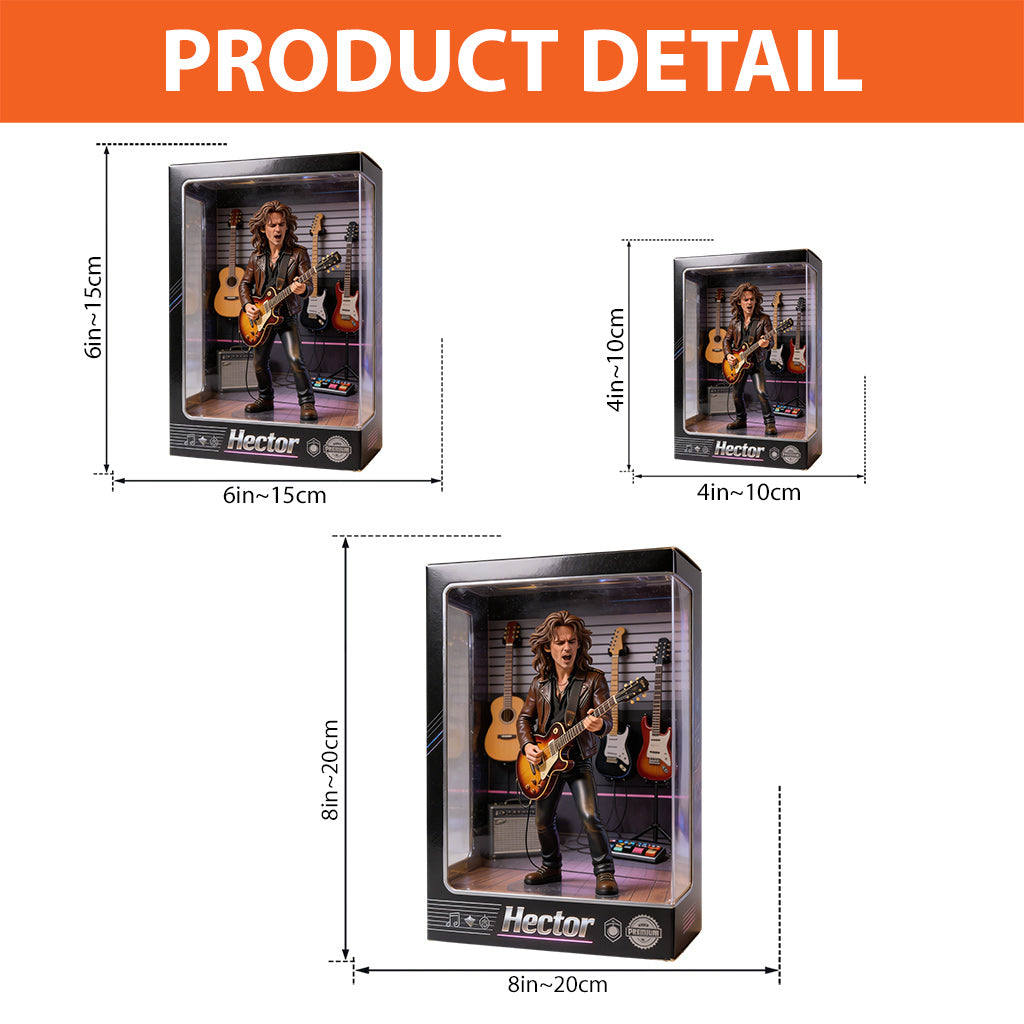 Custom Any Photo - Personalized Guitar Custom Shaped Acrylic Plaque