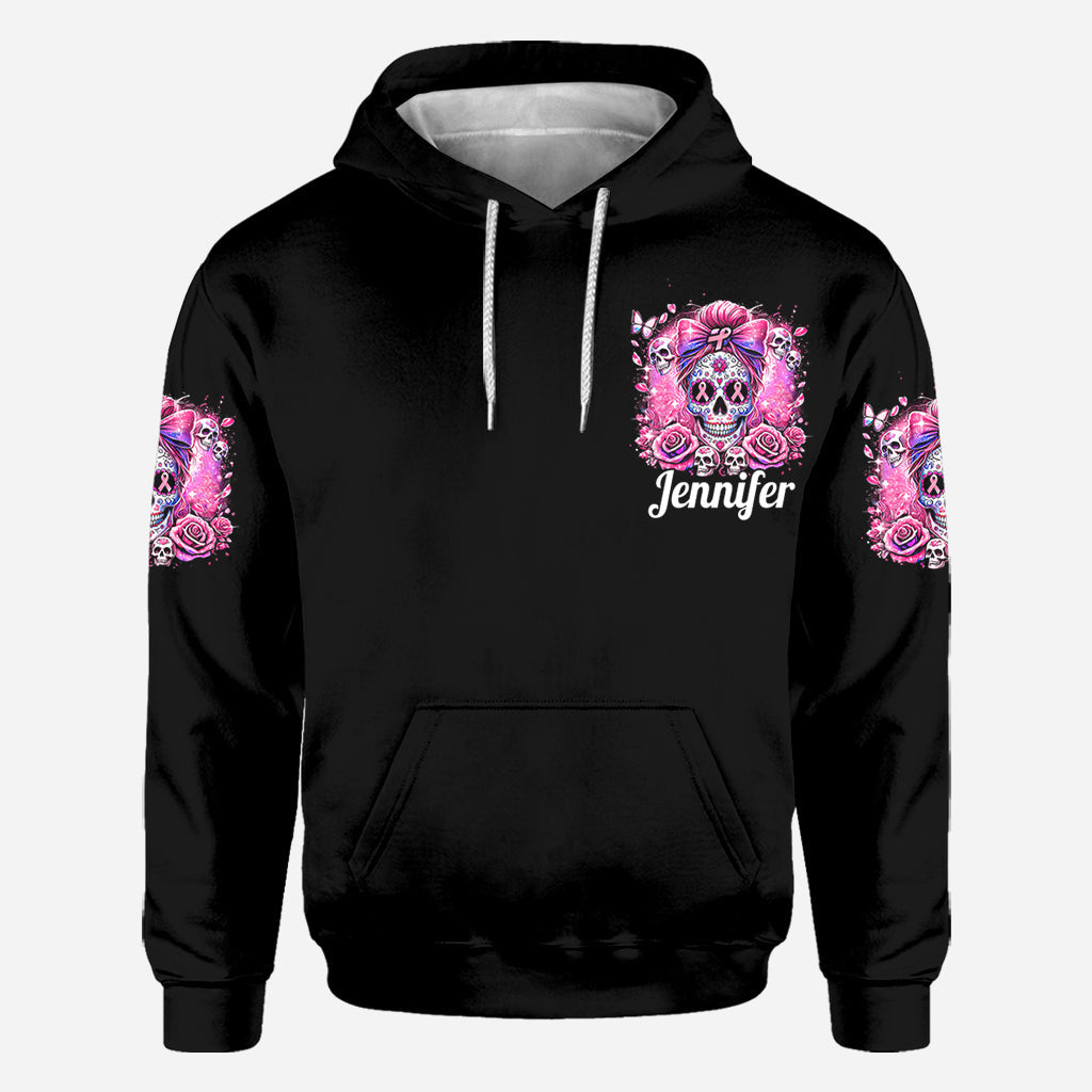 In October We Wear Pink - Personalized Breast Cancer Awareness All Over Shirt