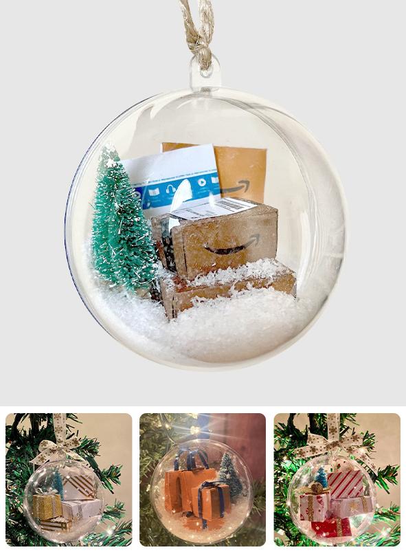 Funny Packages Christmas Ornament